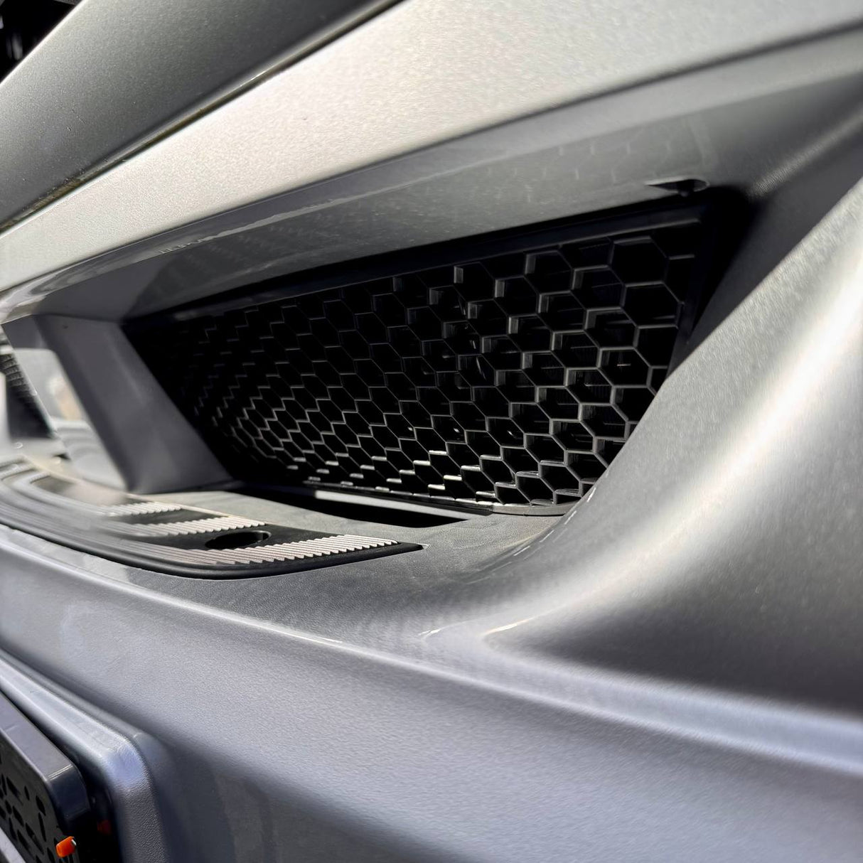 For Mercedes Sprinter 907 Front Bumper Honeycomb Mesh Grilles – Set of 2 - Van-X