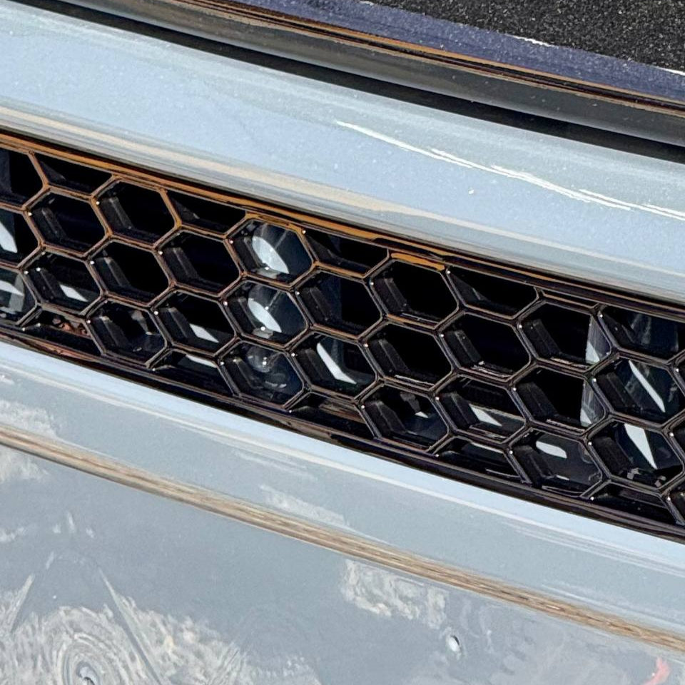 Citroën Jumper Stoßfänger Wabengitter ohne Parksensoren – Glänzend Schwarz