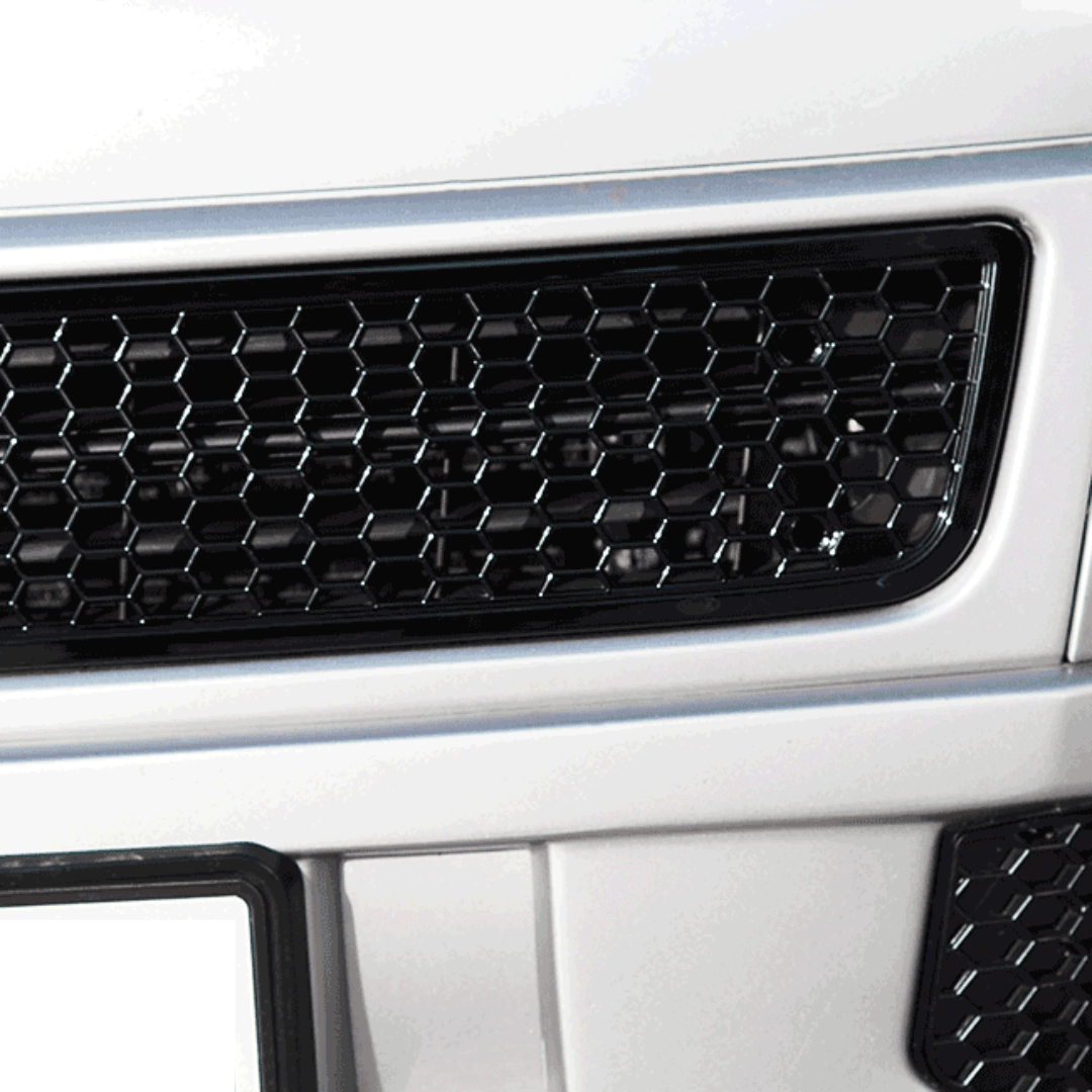 Maglia paraurti a nido d'ape VW T5.1 (nero lucido)