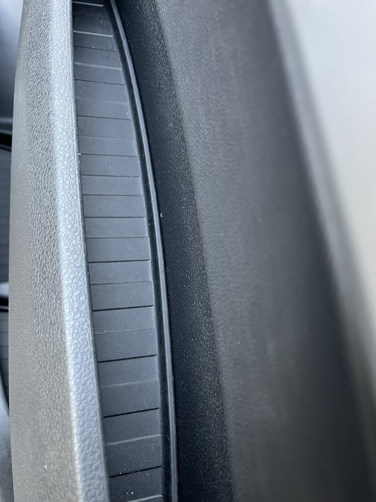 Para insertos y esterillas de goma para bolsillos en las puertas Toyota Proace – Forros de almacenamiento interior negros