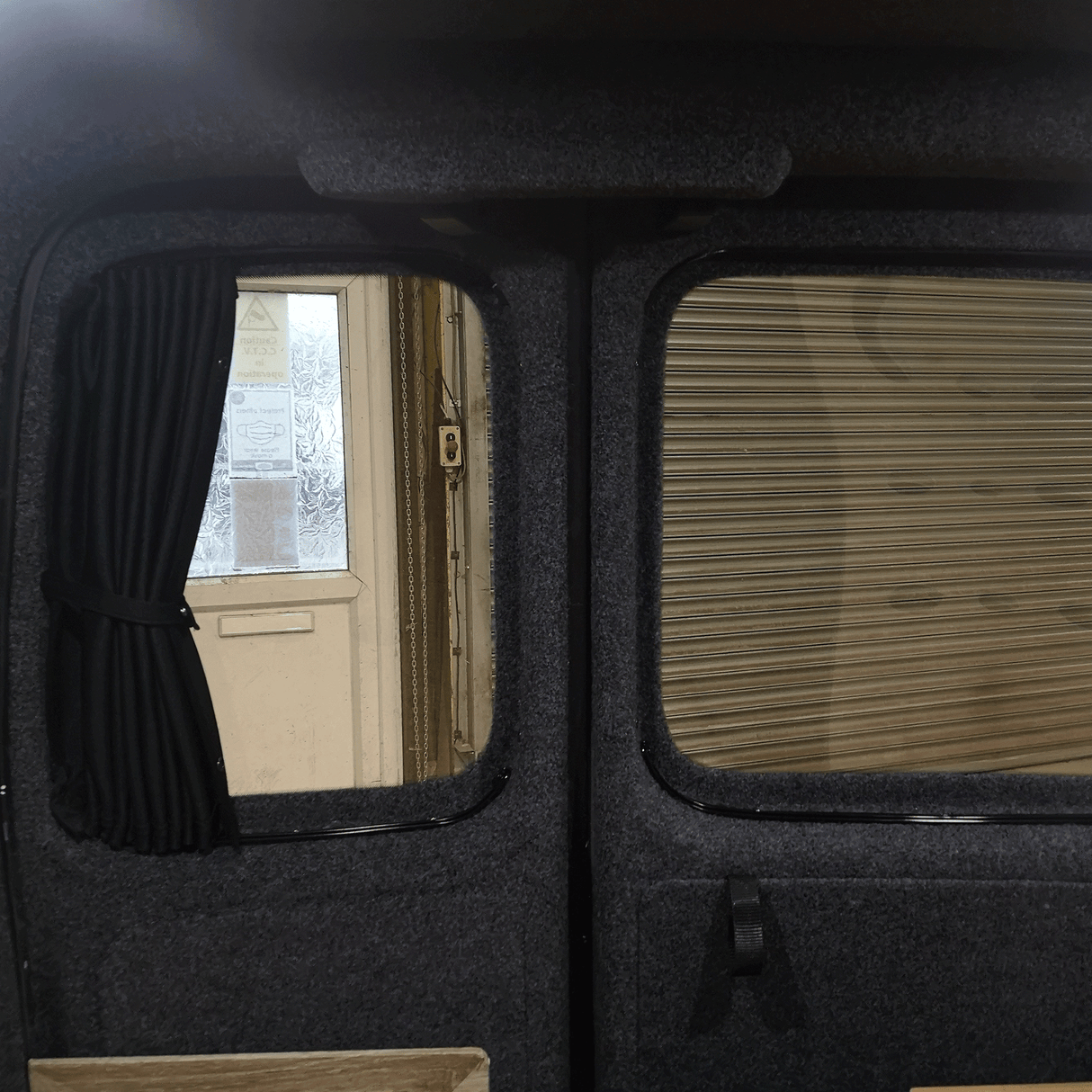 For Toyota Proace Premium Window Curtains - Black/Black - CREATE YOUR OWN BUNDLE! Van-X