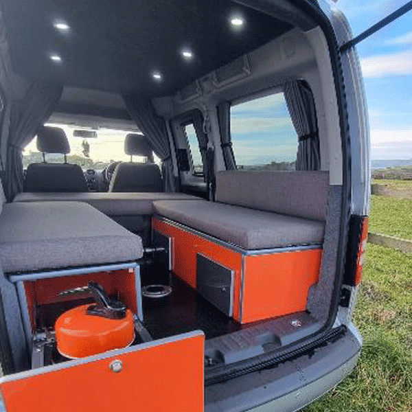 For Toyota Proace Premium Window Curtains - Black/Grey - CREATE YOUR OWN BUNDLE! Van-X