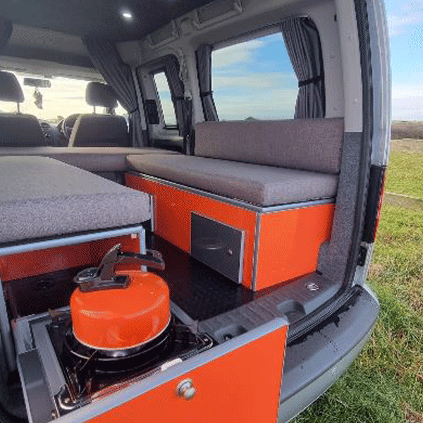 For Toyota Proace Premium Window Curtains - Black/Grey - CREATE YOUR OWN BUNDLE! Van-X