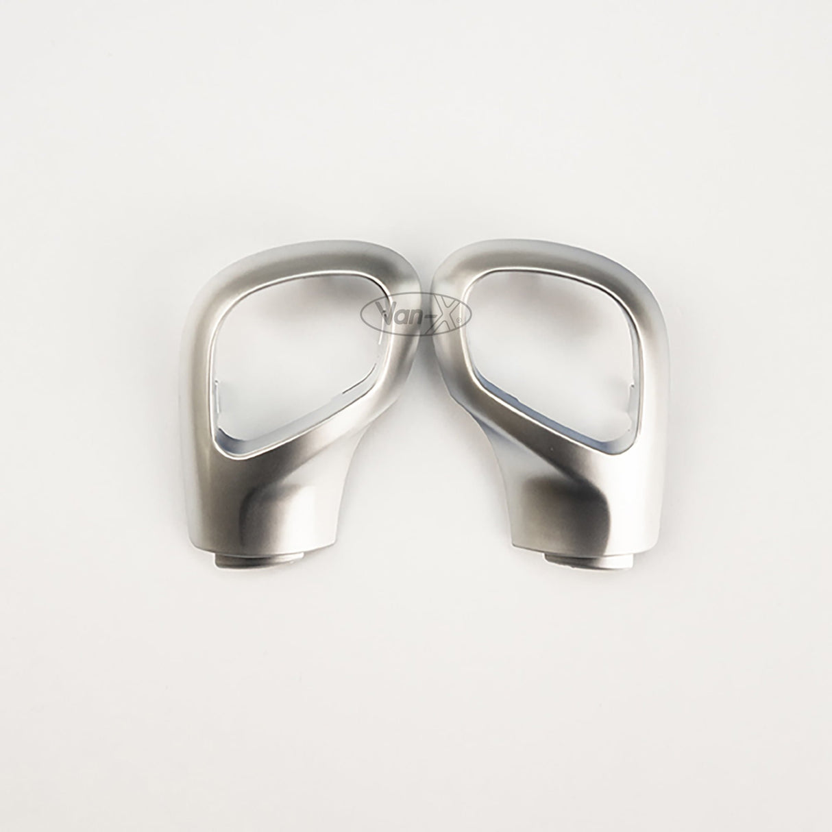 Per VW T6.1 Transporter Auto DSG Gear Knob Styling Caps - Coperture verniciate cromate opache, pronte per l'aggiornamento