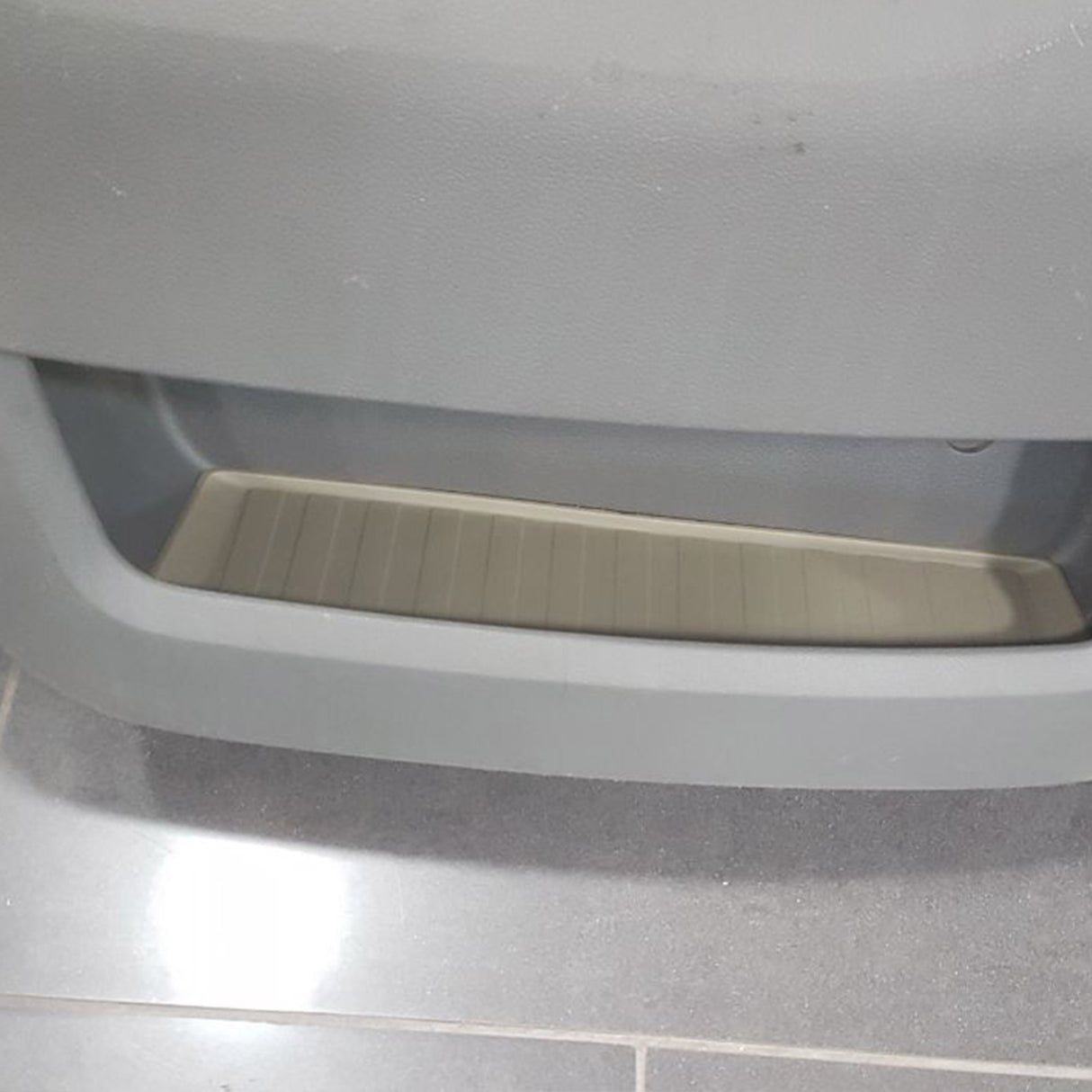 VW Crafter Nouvelle Forme Doublure de Porte En Caoutchouc Poches Inserts Gris