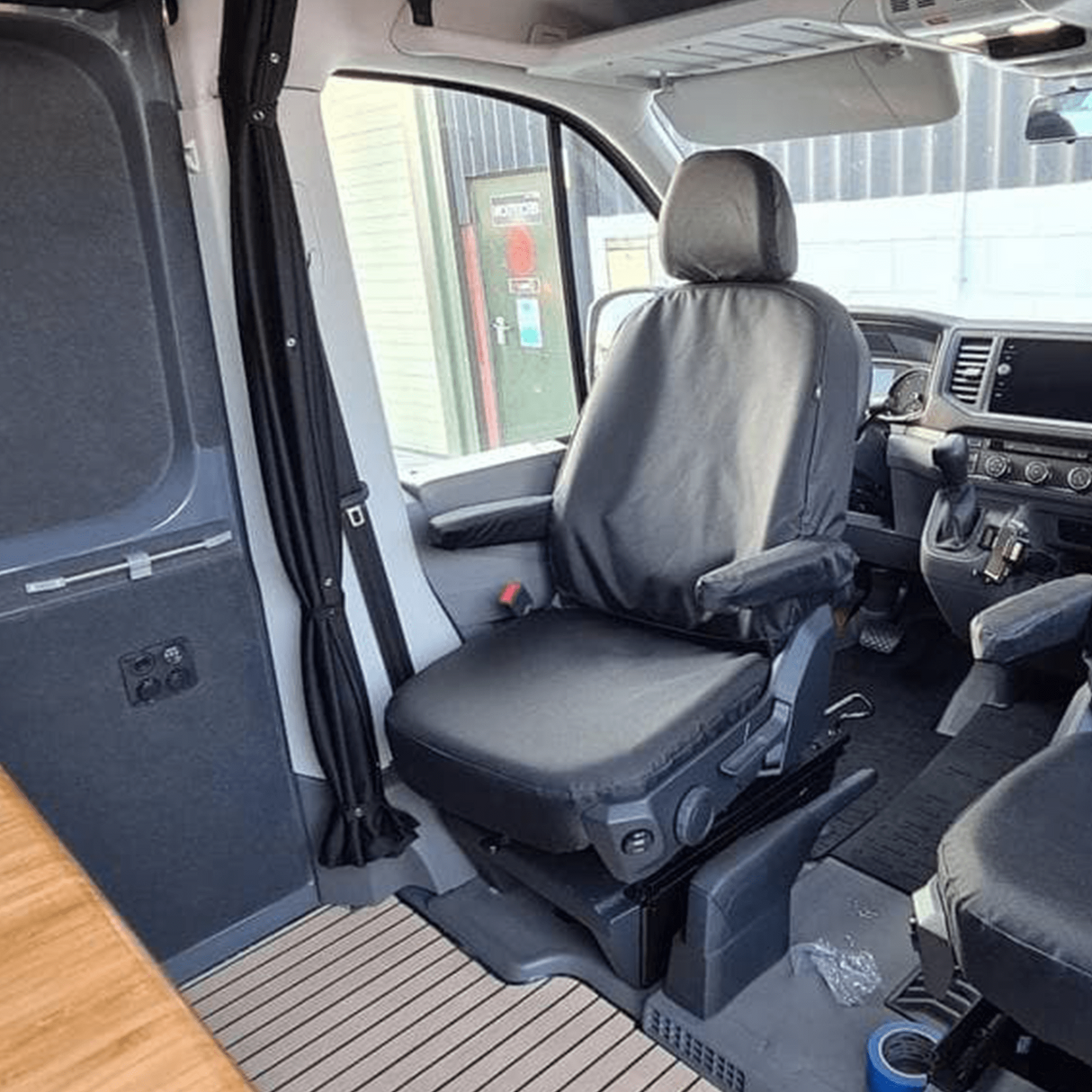KIT DE RIDEAU DE SÉPARATION POUR CABINE POUR MAN TGE / NOUVEAU VW CRAFTER - CONVERSION CAMPER VAN