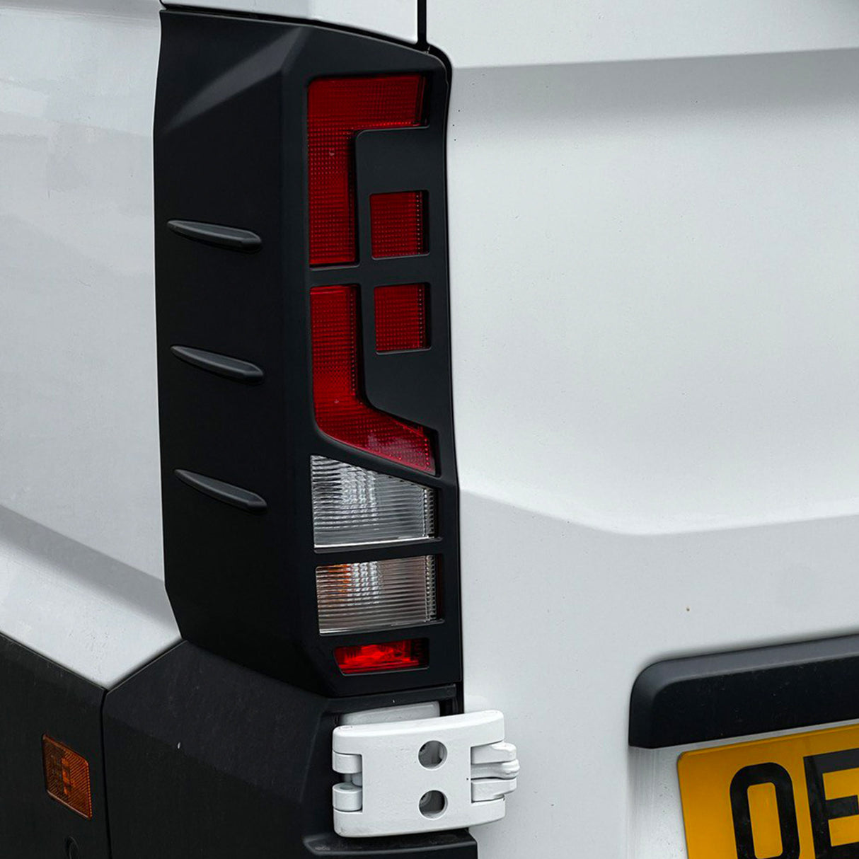 Voor Volkswagen Crafter achterlichtbeschermers - mat zwart (vanaf 2018)