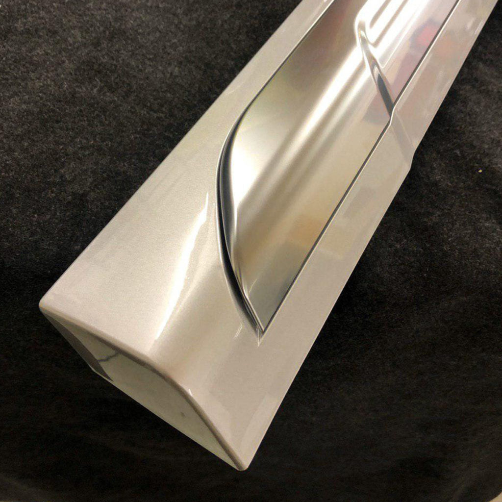 VW T5, T5.1 SWB Minigonne laterali Reflex Argento Plastica