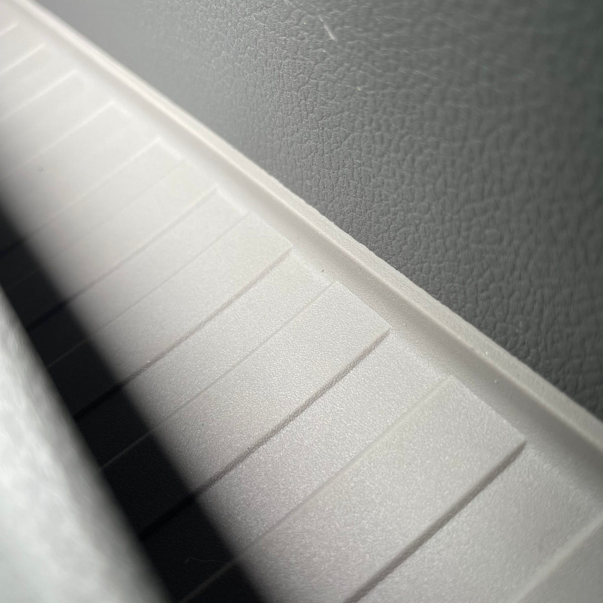 For VW T6.1 Transporter Rubber Door Liner Pocket Inserts Grey Campervan Conversion