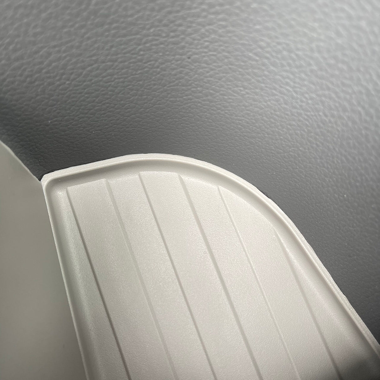For VW T6.1 Transporter Rubber Door Liner Pocket Inserts Grey Campervan Conversion