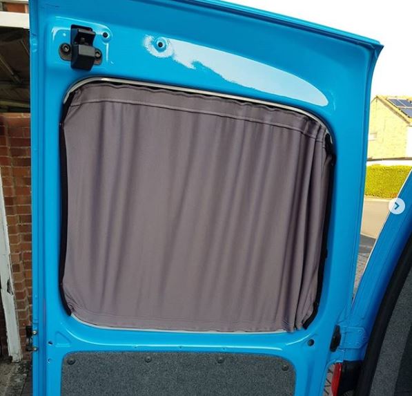 Van-X, für VW Caddy Premium, 1 x Vorhang für die Barndoor