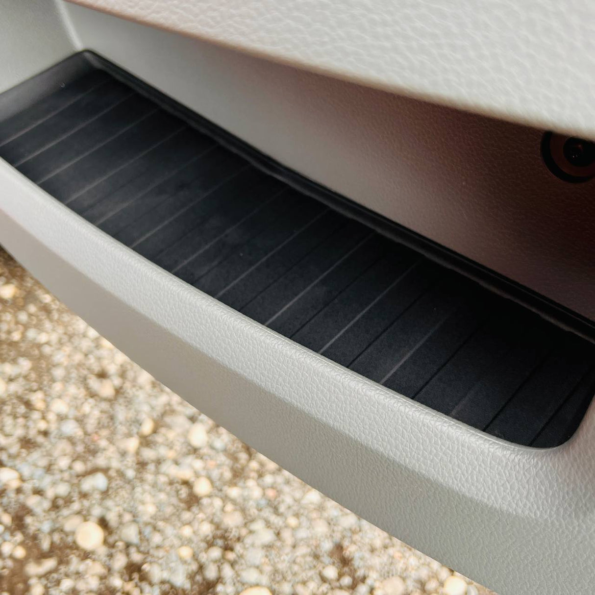 VW Crafter Nouvelle forme Doublure de Porte En Caoutchouc Poches Inserts Noir