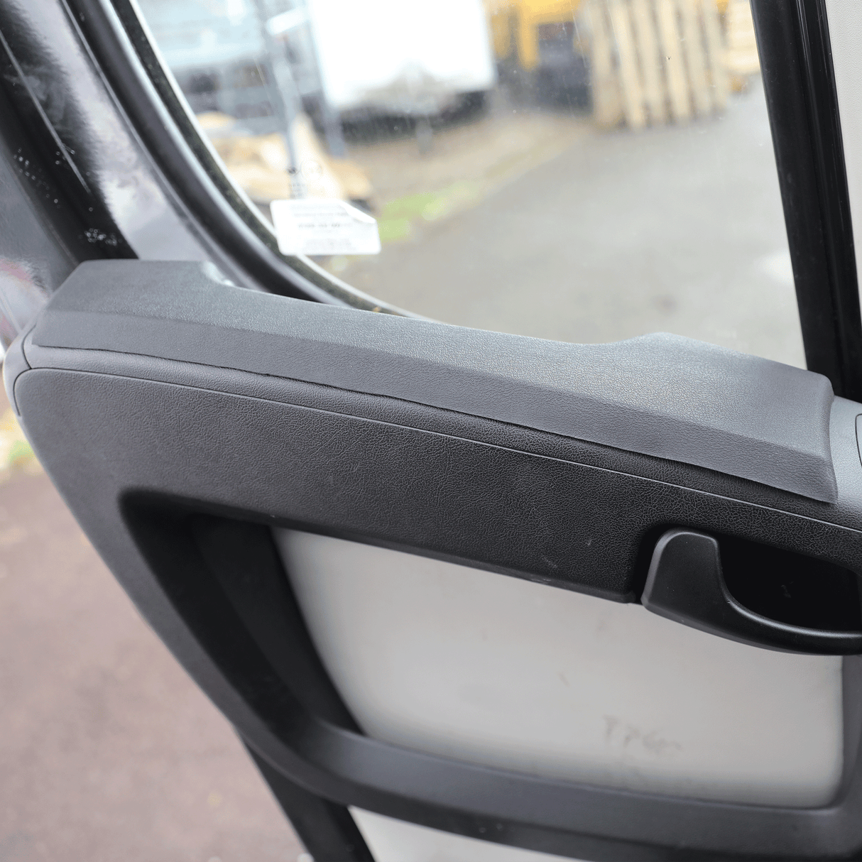 Per Fiat Ducato Porta Card Bracciolo in schiuma PU