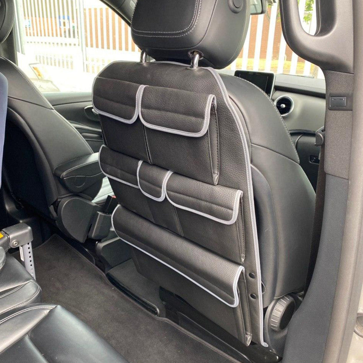 Para Mercedes Vito Organizador de almacenamiento para el asiento trasero de