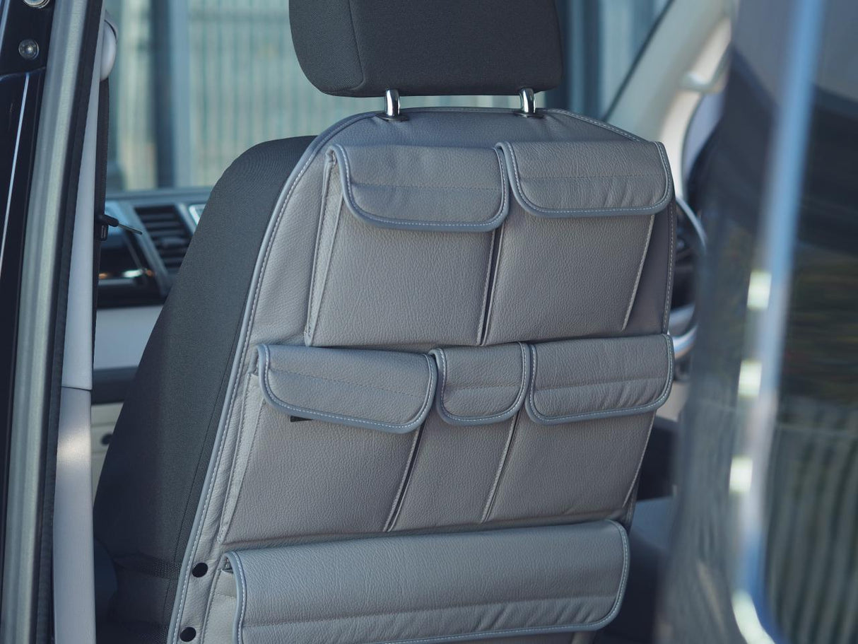 Per VW T5 T5.1 Transporter Organizer per sedile posteriore singolo + doppio