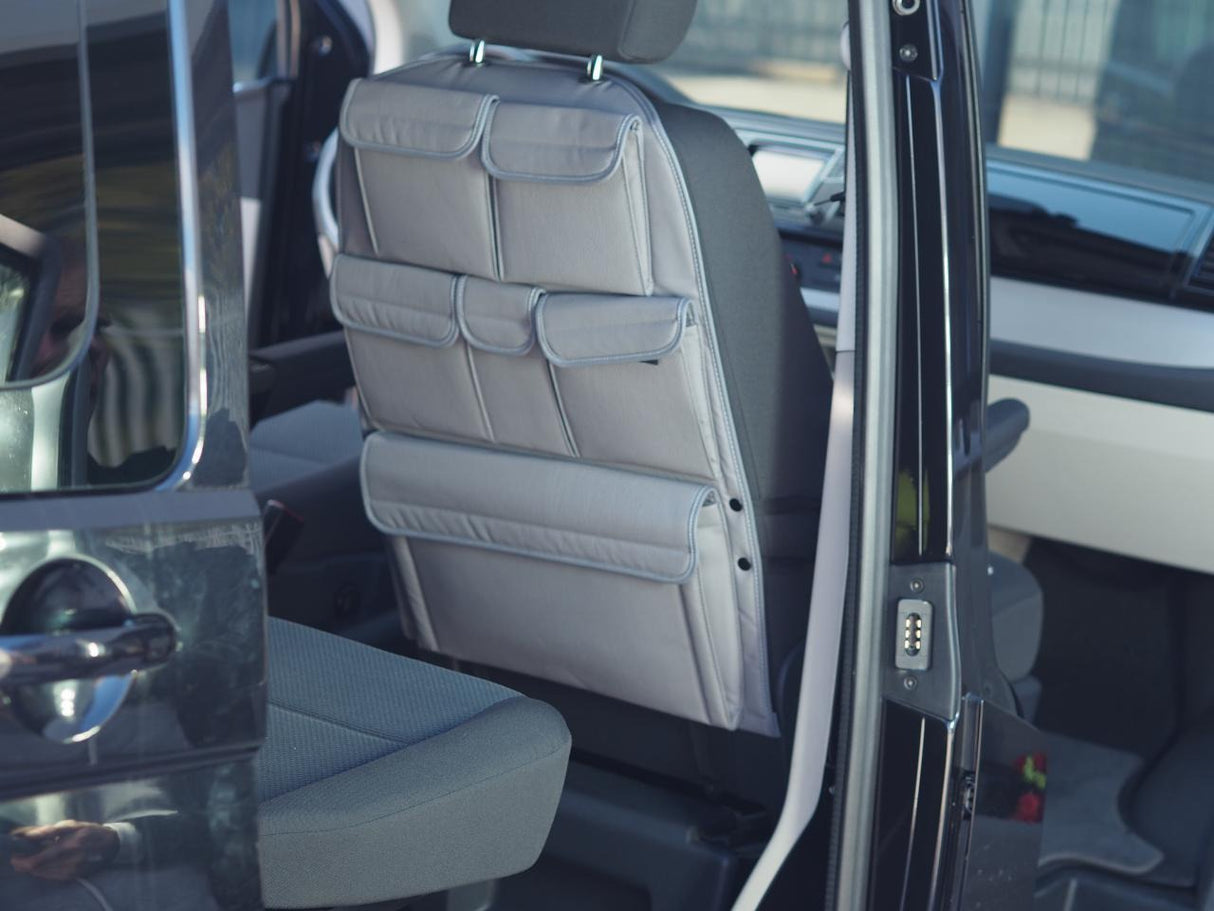 Para VW T6 Transporter Organizador para el asiento trasero