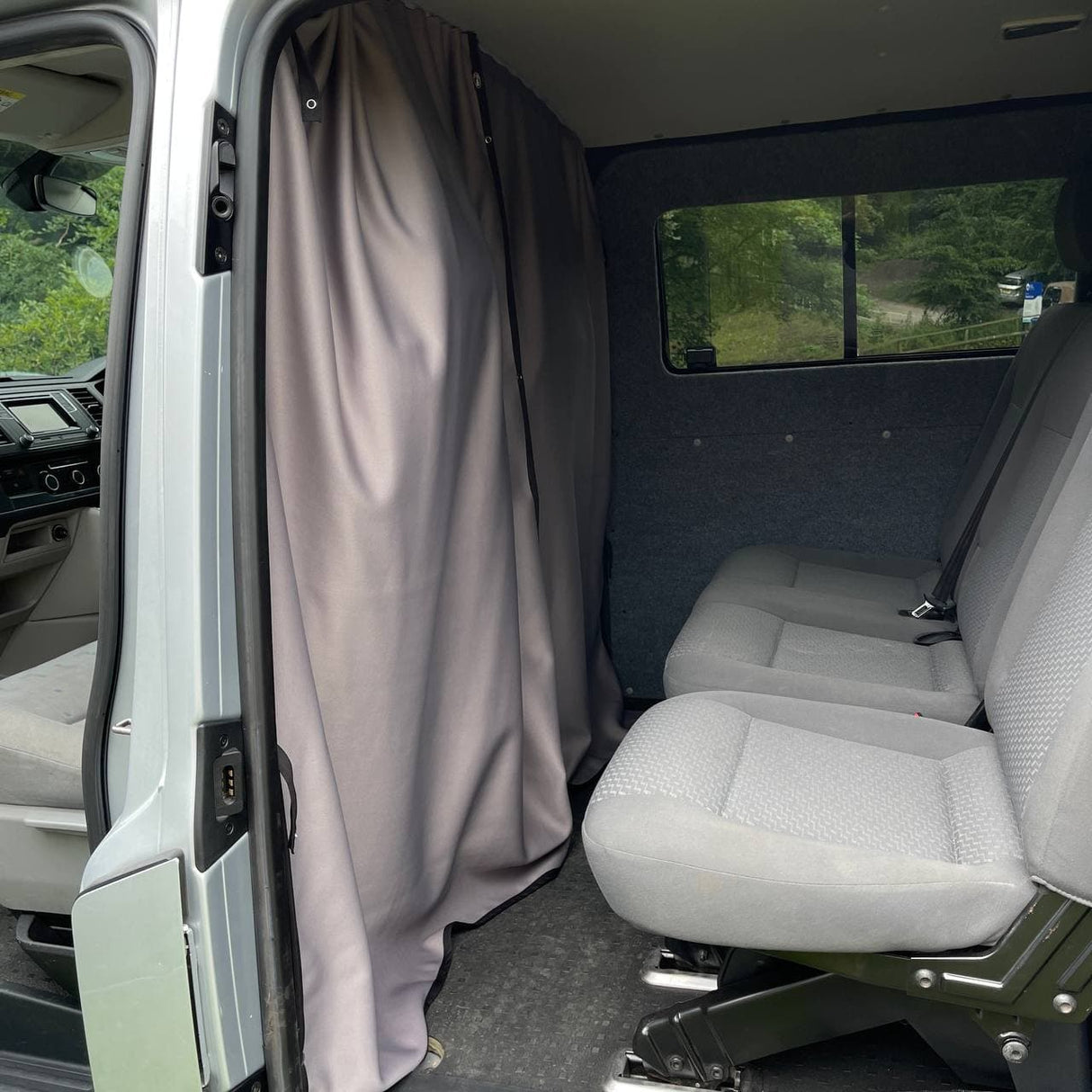 KIT DE RIDEAU DE SÉPARATION POUR CABINE POUR RENAULT TRAFIC