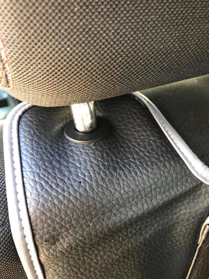 Para VW T6, T6.1 Transporter Organizador de asiento trasero de cuero sintético para asiento doble de