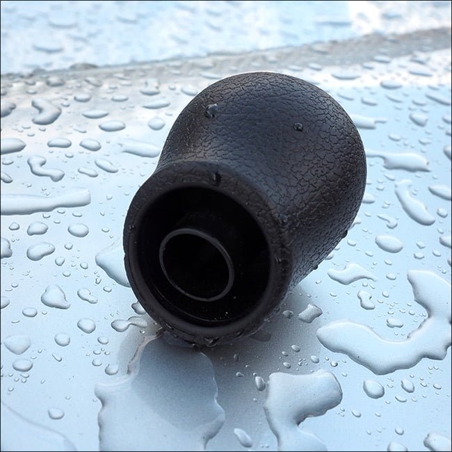 VW T6 camper Transporter pomello del cambio in gomma stile proprio dopo le sostituzioni di mercato