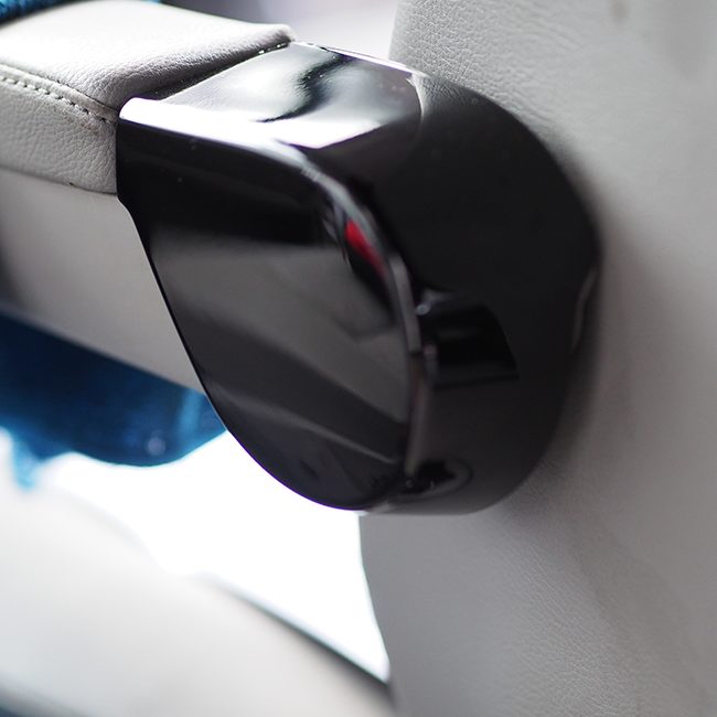 Per VW T5, T5.1 Copri cerniera bracciolo sedile capitano - Rivestimento per lo styling degli interni