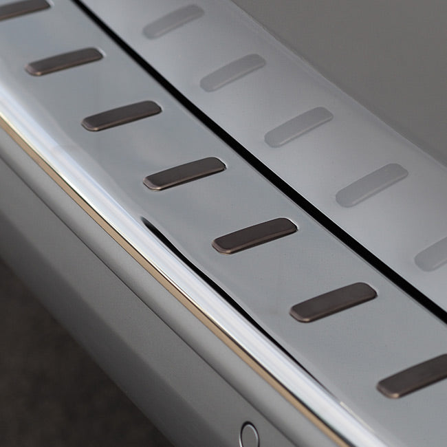 Protezione paraurti posteriore per portellone posteriore VW T6 in acciaio inossidabile