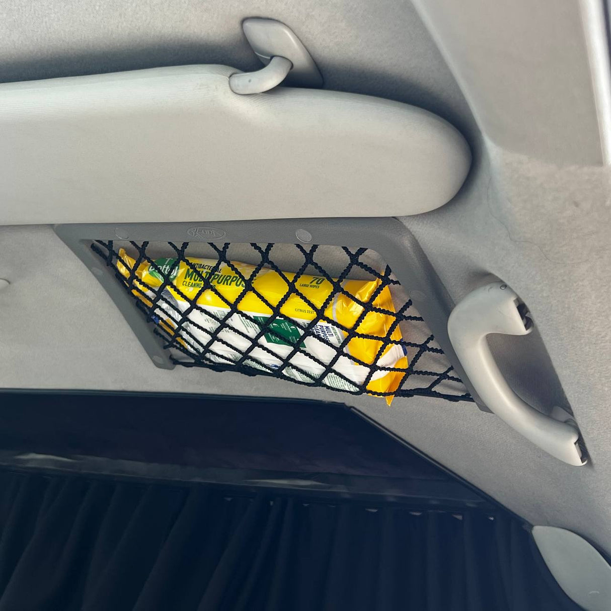 Voor VW T6, Set van Opbergnetten voor Camperombouw (Groot + Klein)