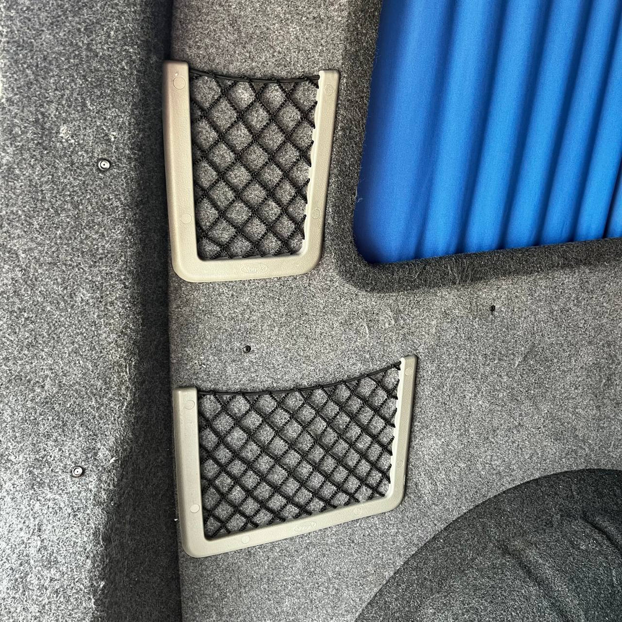 Voor VW T6, Set van Opbergnetten voor Camperombouw (Groot + Klein)