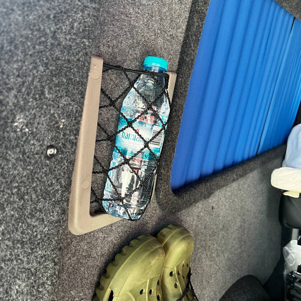 Voor VW T6, Set van Opbergnetten voor Camperombouw (Groot + Klein)