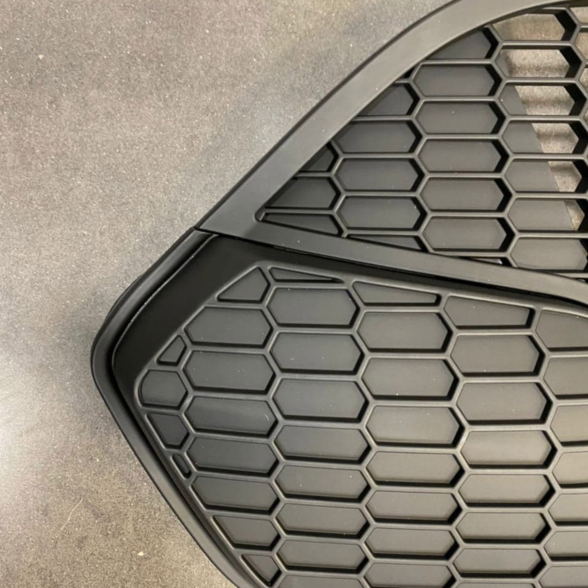 Voor Ford Transit Custom Honeycomb Front Grille – Matte Black Upgrade voor MK1 (2012-2018)