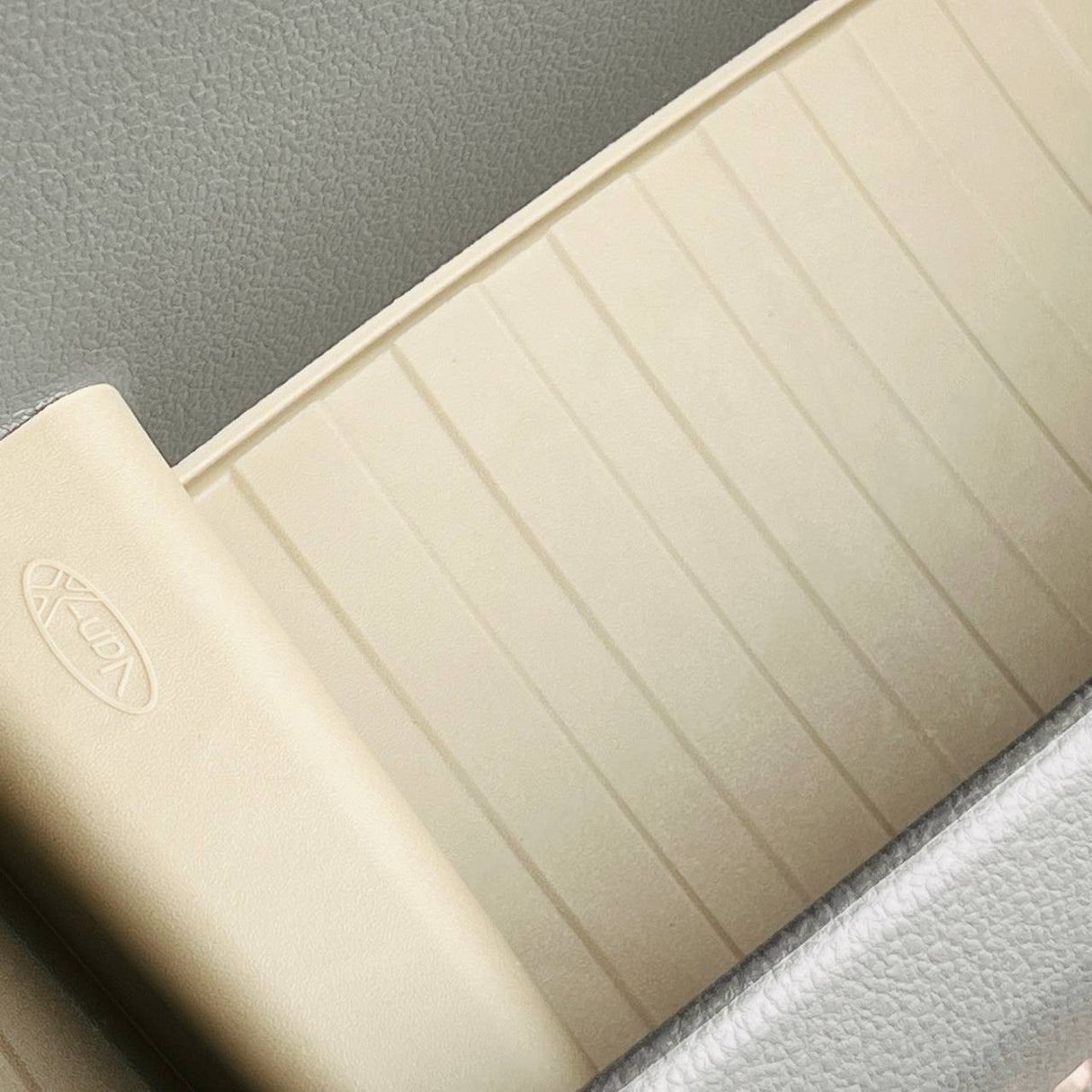 VW Crafter Nouvelle Forme Doublure de Porte En Caoutchouc Poches Inserts Gris