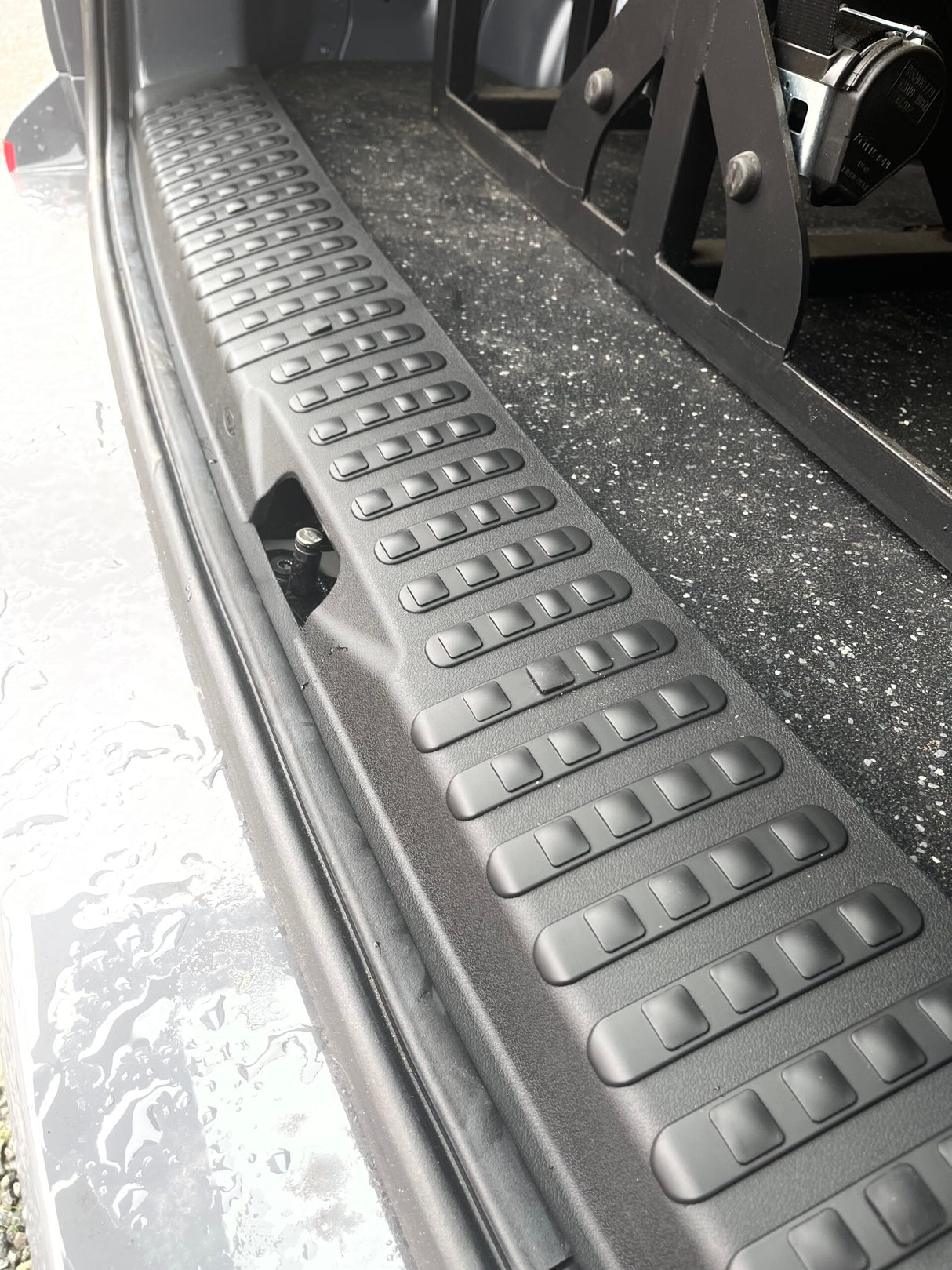 For VW T6 V3 Tailgate Rear Threshold Cover Campervan Conversion Parts Including Screws and Caps