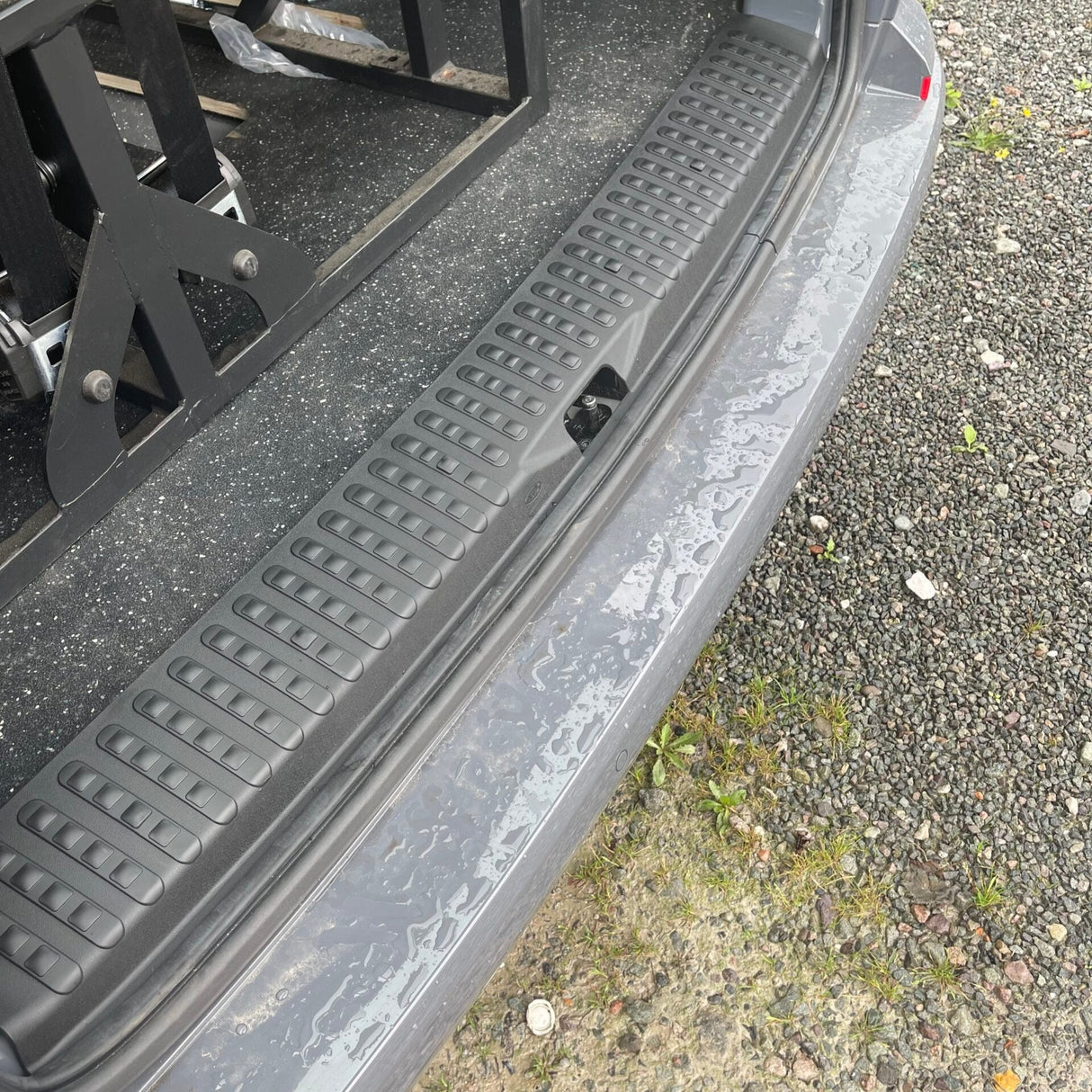 For VW T6 V3 Tailgate Rear Threshold Cover Campervan Conversion Parts Including Screws and Caps