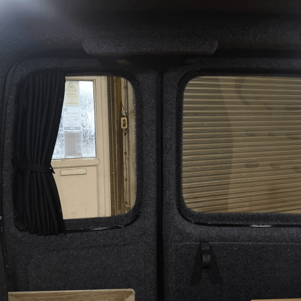 Van-X, für VW Caddy Premium, 1 x Vorhang für die Barndoor