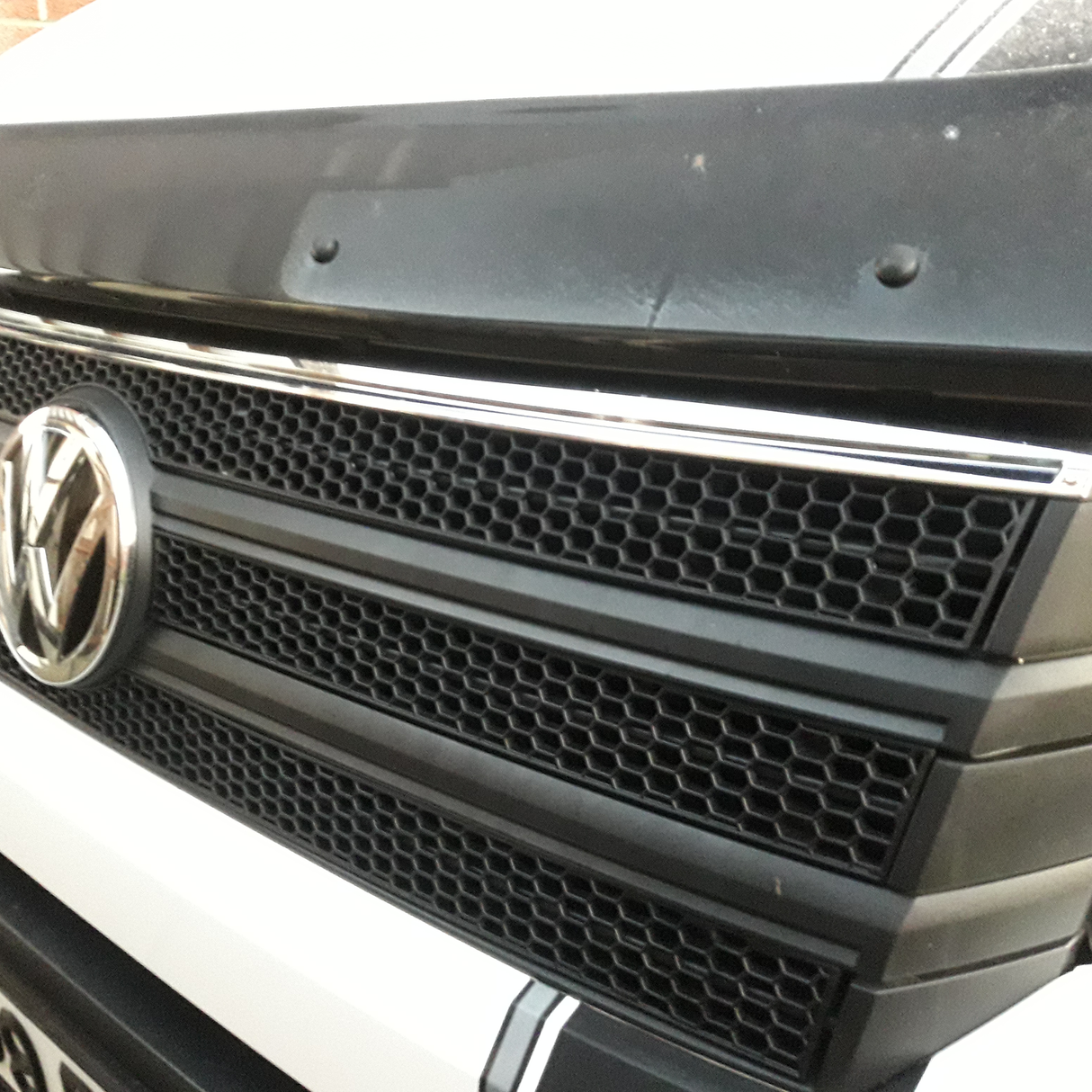 Pour VW Crafter New Shape Inserts de calandre en nid d'abeille