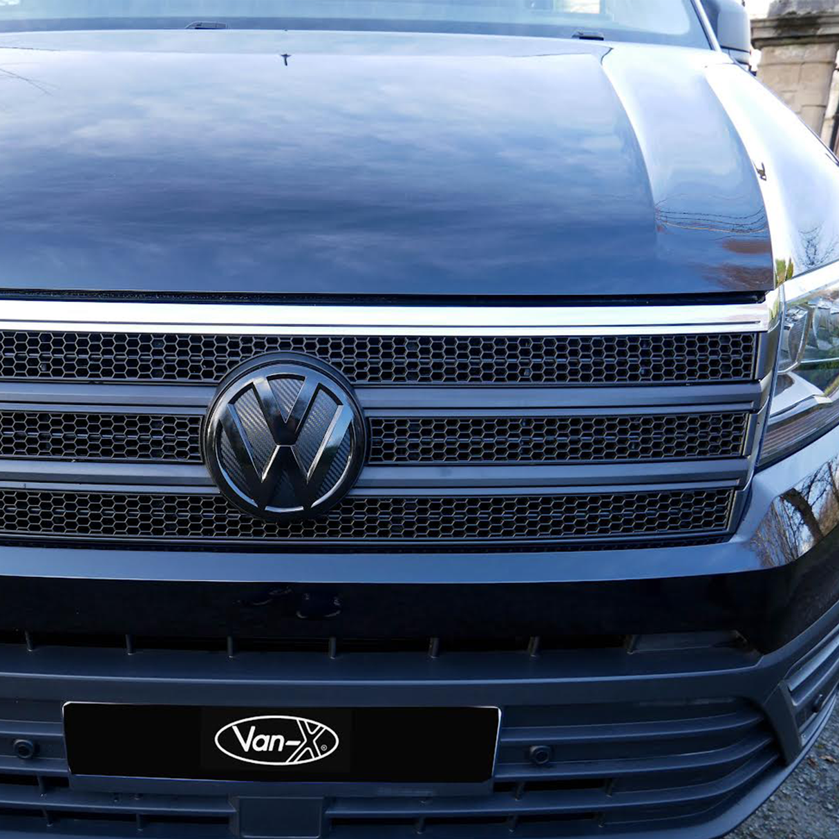 Pour VW Crafter New Shape Inserts de calandre en nid d'abeille