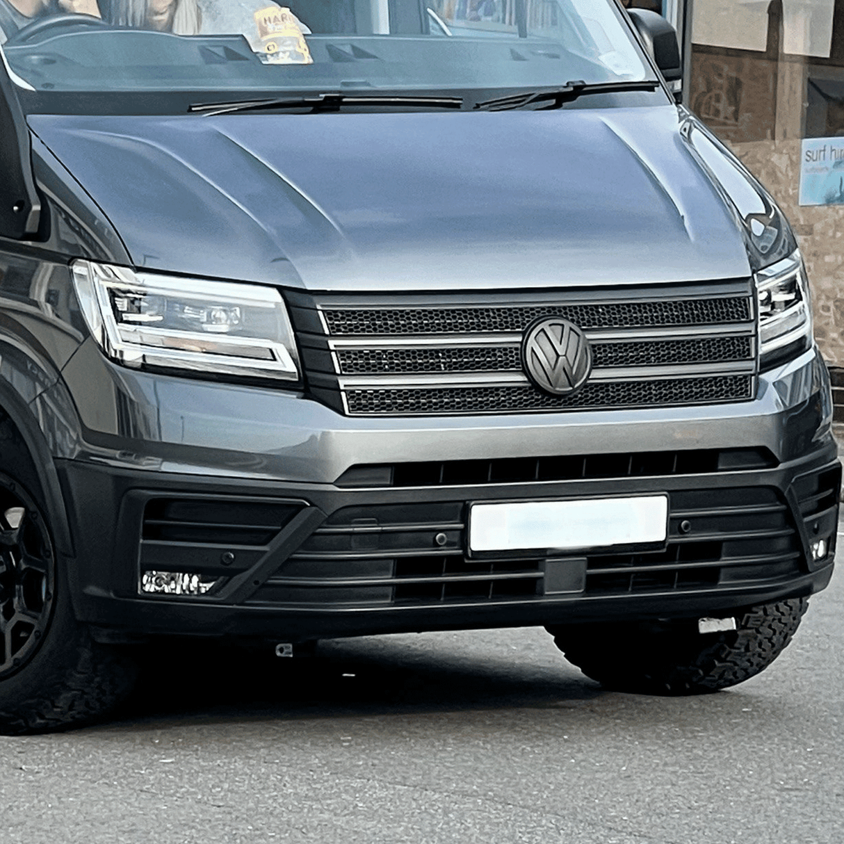 Pour VW Crafter New Shape Inserts de calandre en nid d'abeille
