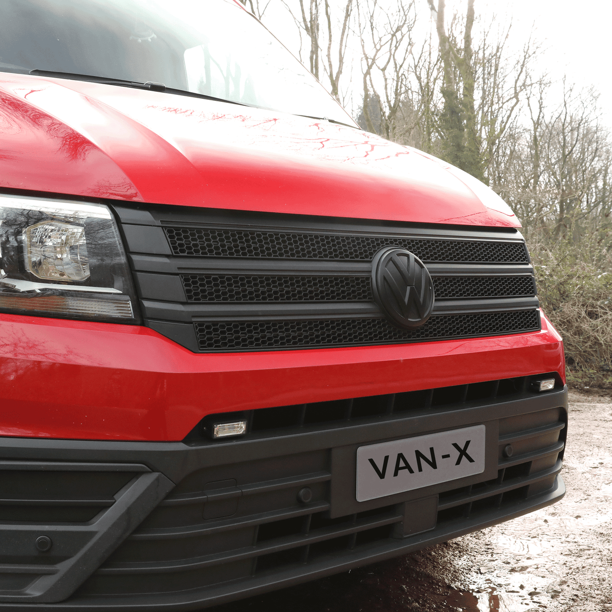 Pour VW Crafter New Shape Inserts de calandre en nid d'abeille