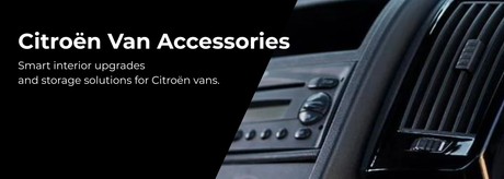Citroën Jumper interior with dashboard organiser and storage solutions