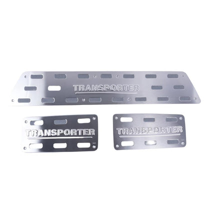 RVS opstapbeschermers voor VW T6 (set van 3)