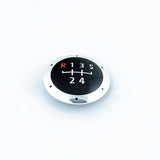 For VW T5 & T6 Transporter Campervan Rubber Gear Knob + Knob Cap Bundle – Interior Styling Parts – Van-X