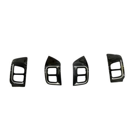 For Opel Movano Air Vent Trim Set – Gloss Black Dashboard Upgrade for New Models