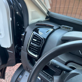 Für Opel Movano Lüftungsgitter Trimm Set – glänzend schwarz Armaturenbrett Upgrade für neue Modelle