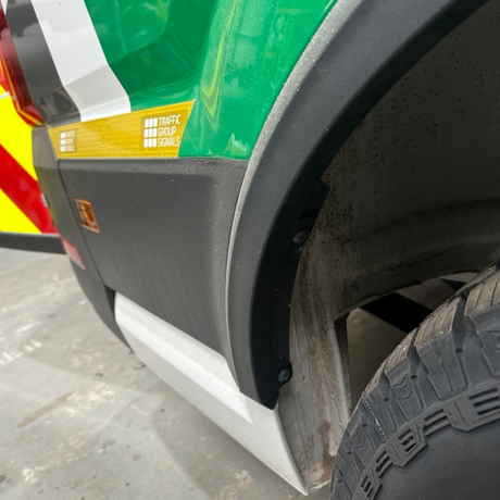 Voor VW New Crafter / MAN TGE wielkastafwerkingen - Grey Primer 4-delige stylingkit | Van-X