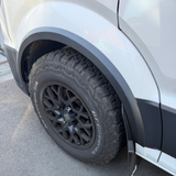 Per le finiture degli archiruota VW New Crafter / MAN TGE - Kit di stile nero testurizzato a 4 pezzi | Van-X