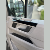 Pour les finitions MAN TGE LHD Lower Dash - Noir brillant (Ensemble de 6) | Van-X
