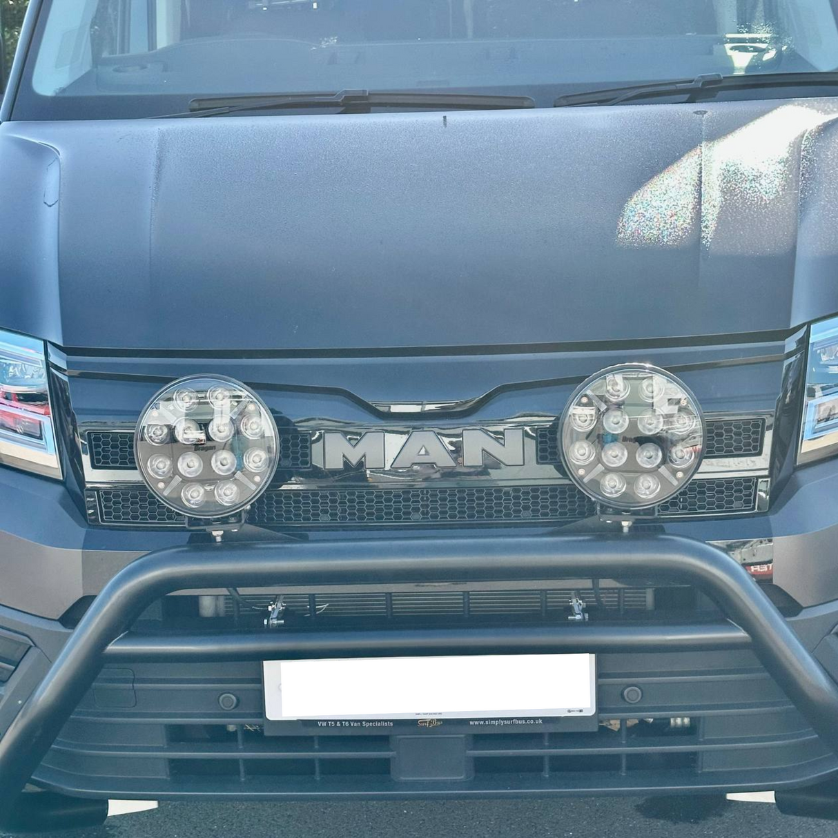 Für MAN TGE Kühlergrill Wabeneinsätze | Individuelles Upgrade des Van-Kühlergrills – Van-X