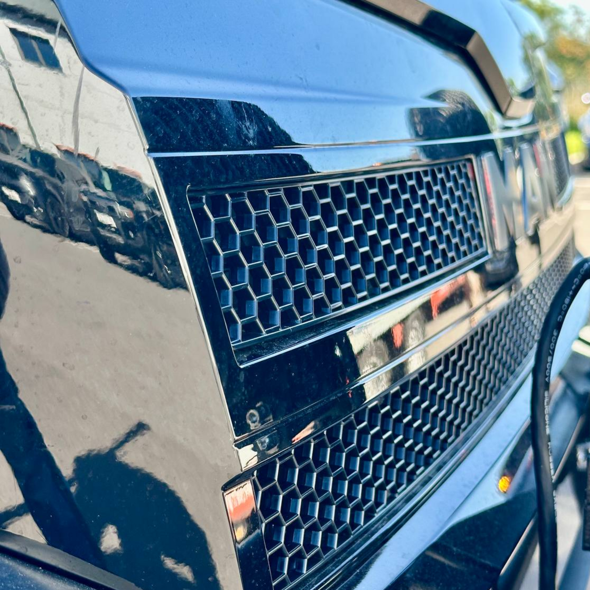 Für MAN TGE Kühlergrill Wabeneinsätze | Individuelles Upgrade des Van-Kühlergrills – Van-X