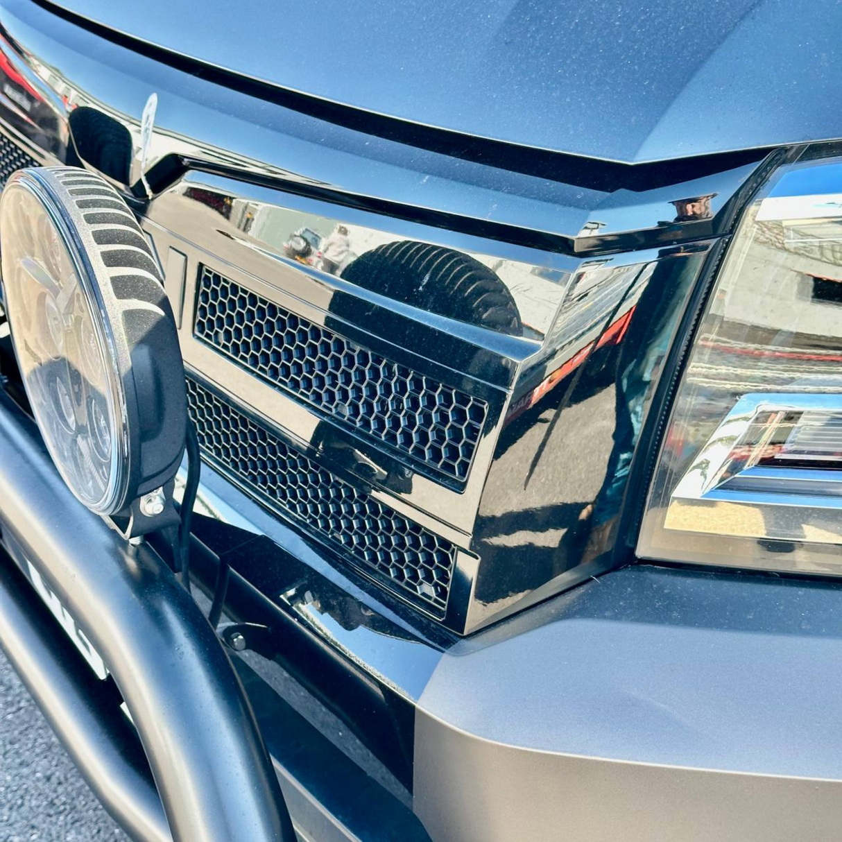 Für MAN TGE Kühlergrill Wabeneinsätze | Individuelles Upgrade des Van-Kühlergrills – Van-X