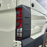 Voor Volkswagen Crafter achterlichtbeschermers - Hammerite Ultimate Matte Black (vanaf 2018)