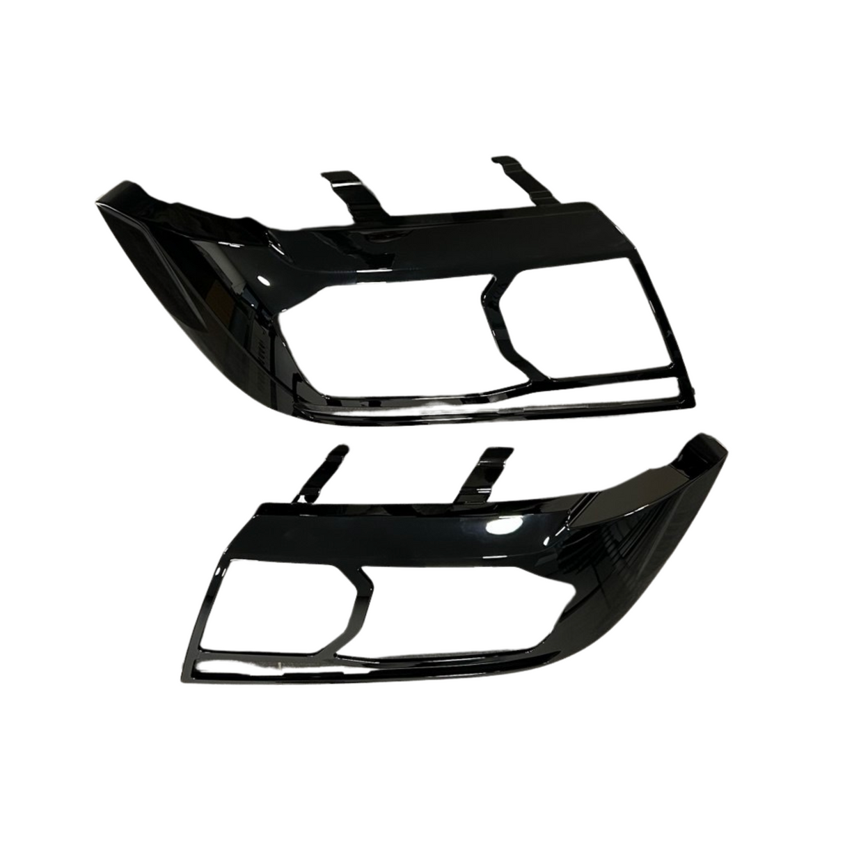 Für VW Crafter New Shape Scheinwerferschutz – Schwarz glänzend – Premium-Schutz | Van-X